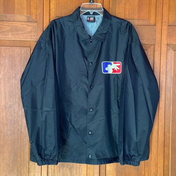 AUTHENTIC 90’S VINTAGE LIMP BIZKIT UNISEX BLACK WINDBREAKER~BY GIANT~LG - Picture 4 of 16